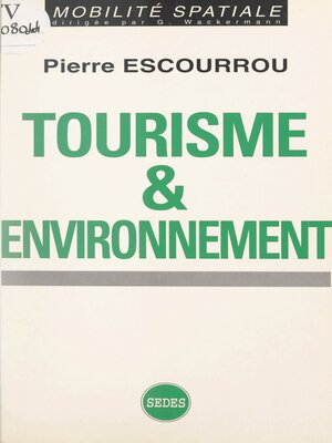 cover image of Tourisme et environnement